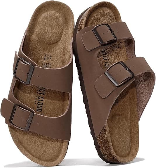 Project Cloud Venita Leather Slides