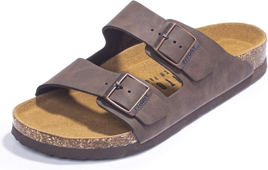FITORY Cork Footbed Sandals