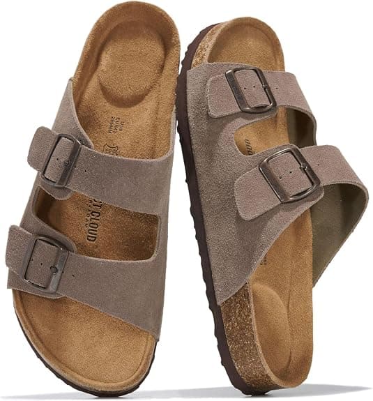 Project Cloud Heritage Leather Slides